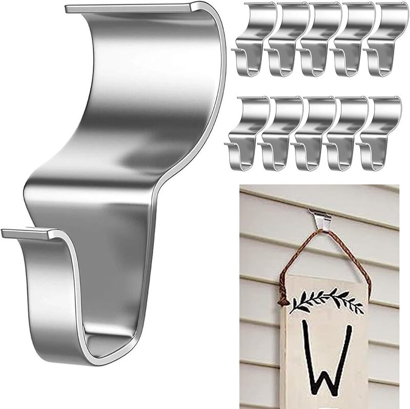 Vinyl side hook for hanging outdoor vinyl panel wall seam concealed wall panel creative hook side wall hook punch-free Vinyl side hook for hanging outdoor vinyl panel wall seam concealed wall panel creative hook side wall hook punch-free