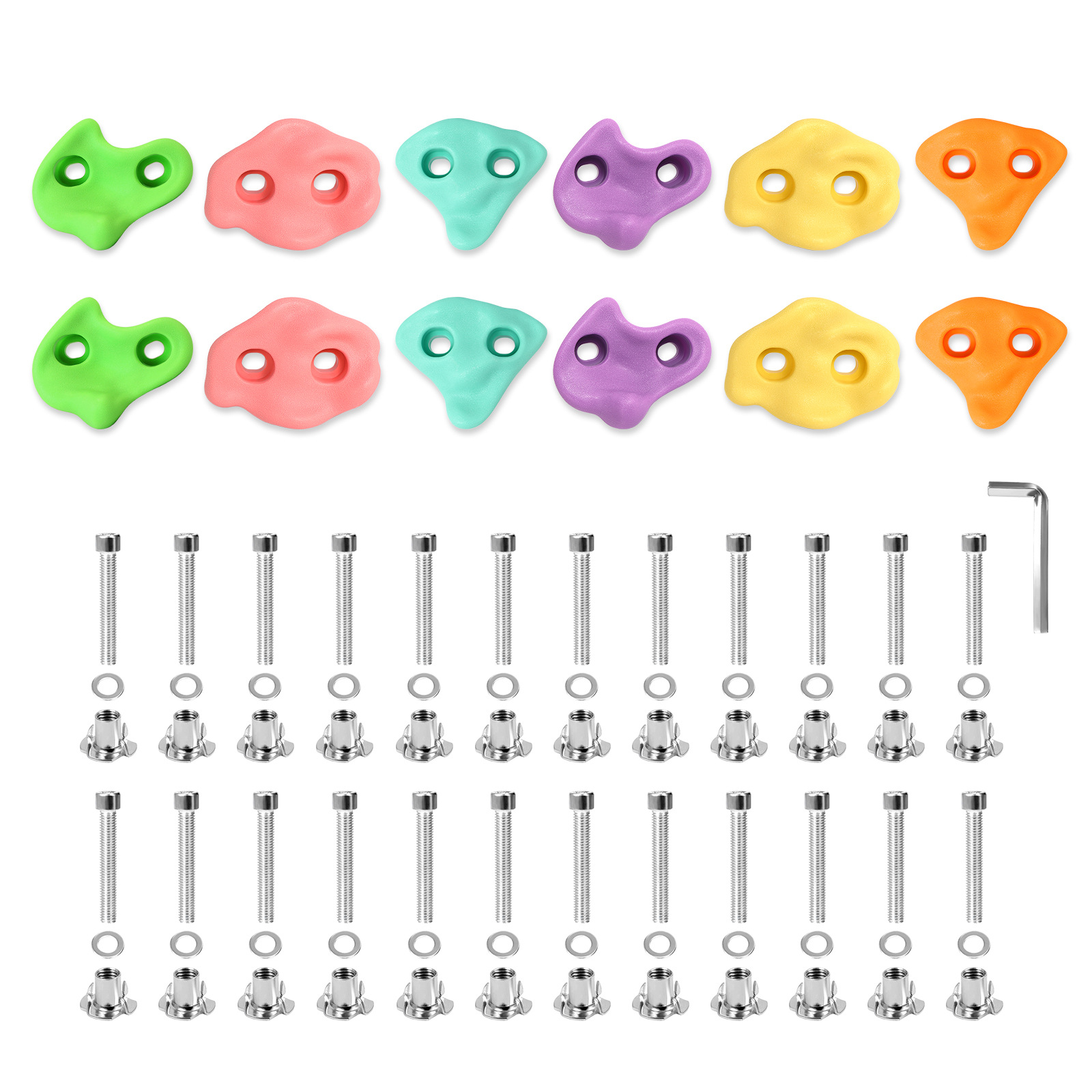Children's climbing rocks, indoor climbing frames, climbing walls, outdoor sports climbing supports, kindergarten training toys