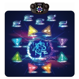 Ebay Toys Cross-Border New Product with Light Bluetooth Electric Dance Mat Parent-Child Game Interactive Music Light Blanket