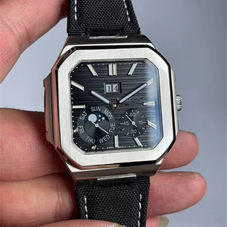 Часы Nautilus 5822P-001 серии для внешней торговли, классические мужские полностью автоматические механические наручные часы с ремнем для ТВ