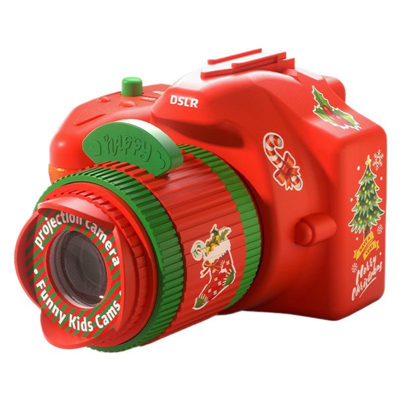 Proyector de cámara para niños Juguetes luminosos Luces de proyección de Navidad Luces ambientales Juguetes educativos Lote de regalo de Navidad