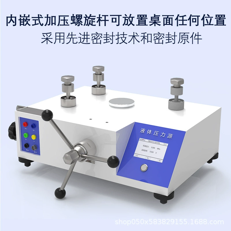Интеллектуальная станция контроля давления с функцией калибровки электрического измерения 60/100MPa датчик давления калибратор гидравлический