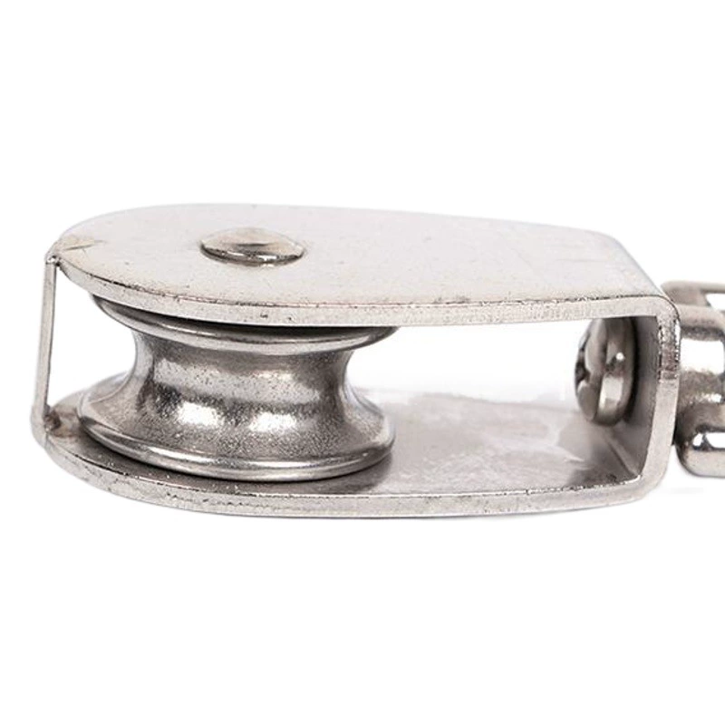 Оптовая продажа фабрики 304 шкив из нержавеющей стали одиночный шкив двойной шкив подъемная коронка шкив Тяговый шкив троса