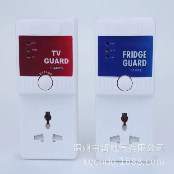 Overvoltage Protection Digital Tv Guard British Standard Plug Voltage Protection British Plug Refrigerator Protector