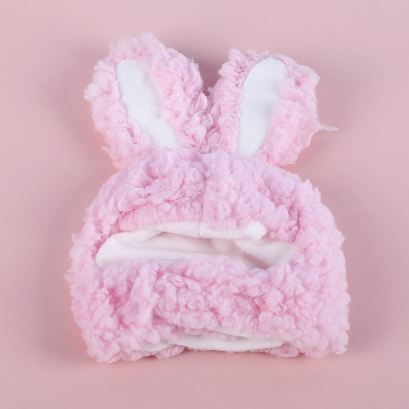 En stock al por mayor forma creativa lindo mascota conejo oreja sombrero crossdressing tapa gato headwear accesorios de rendimiento sombrero para mascotas