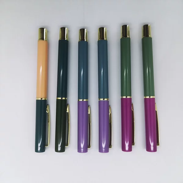 Ballpoint pen, gel pen, oil-based pen, cap-off pen, gold-plated pen, candy-colored pen, solid-color pen, spray paint
