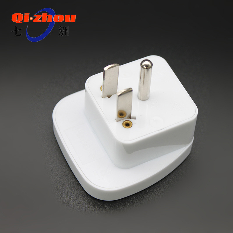 美式脚-多用孔转换器 便携美标转换插头 美国旅行电源转换插头