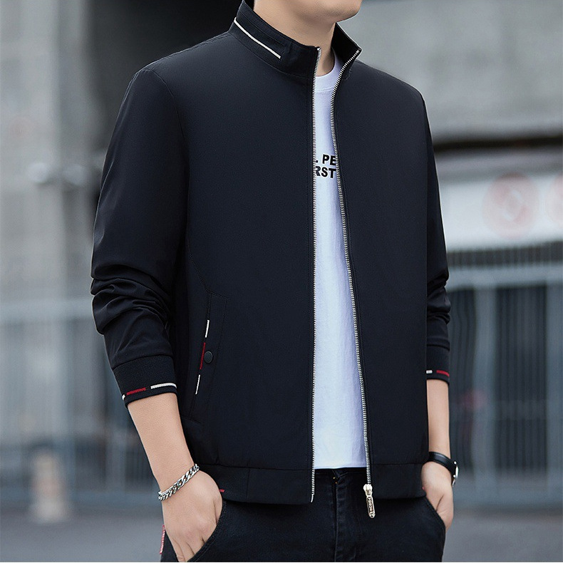 2025 Spring High Quality Jacket Men's Business Casual Large Size Commuting Jacket Men's Jacket Wholesale