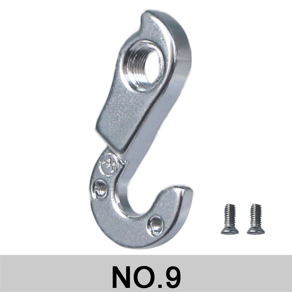 Bicicleta de montaña gancho de cola bicicleta trasera dial de elevación Lug bicicleta de carretera aleación de aluminio pieza de elevación de velocidad variable gancho de cola gancho colgante