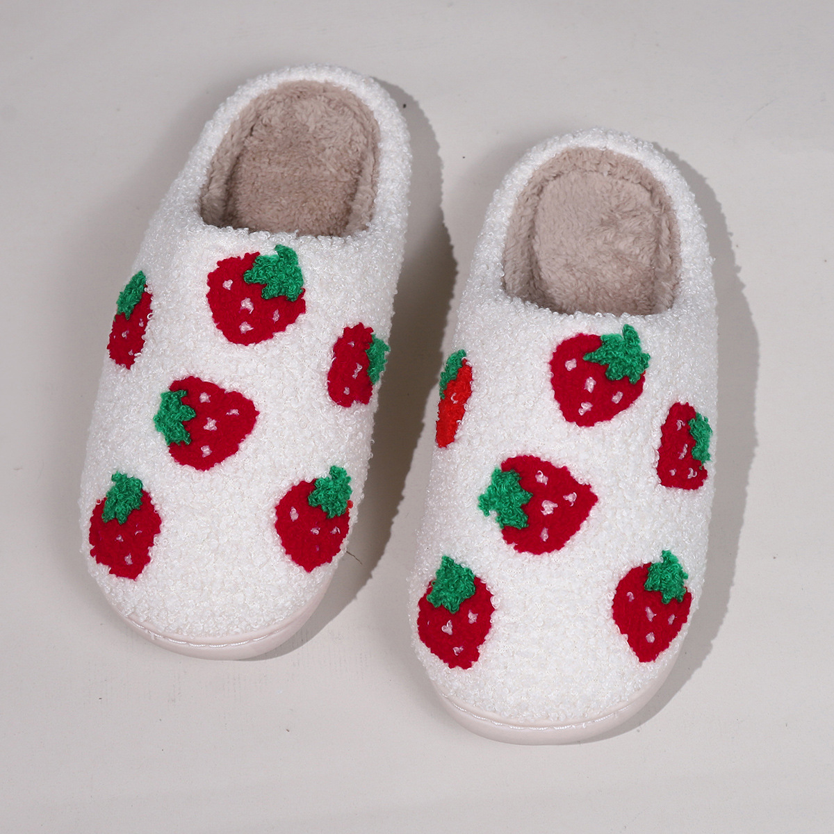 Unisex Casual Cartoon Round Toe Cotton Slippers display picture 5