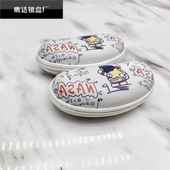 メーカー卸売りの新型アニメスプレー子供近視携帯小清新抗圧鉄質眼鏡ケースはロゴを印刷できる