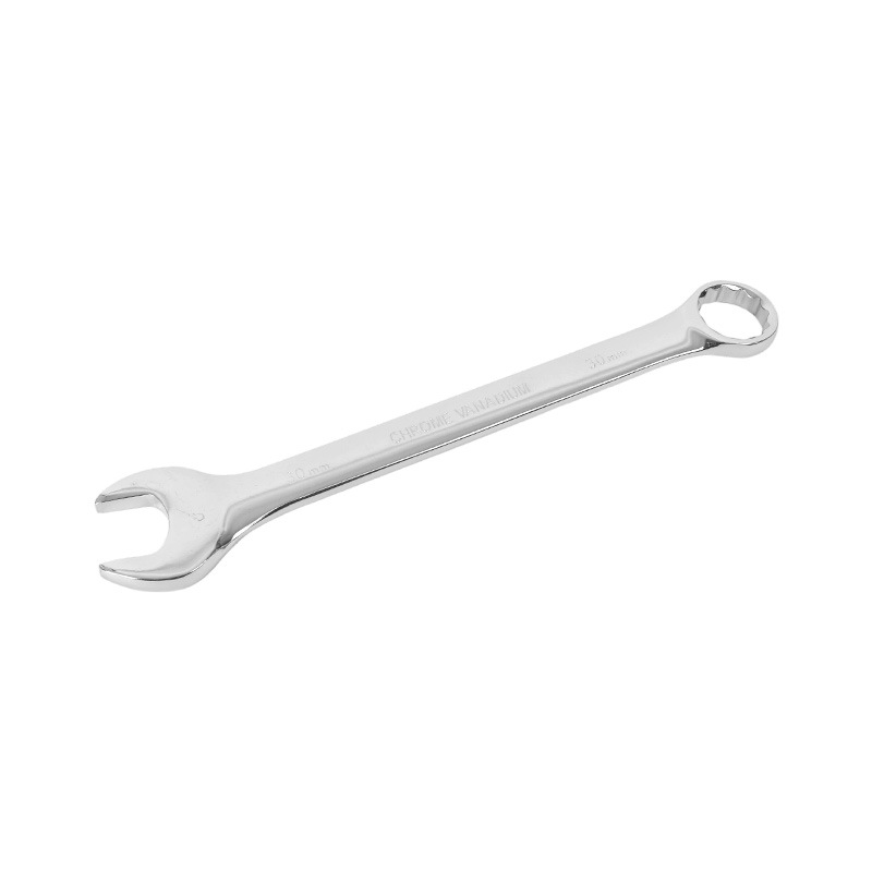 Manufacturer direct sales mirror fork shaped plum blossom wrench dual-use wrench set with wrench and