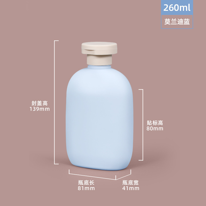 亚马逊热销PE毛绒软料绿分装瓶按压乳液瓶洗手液沐浴露瓶塑料空瓶|undefined