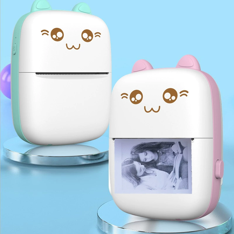 勋尘 AI label printer ultra-clear small mistakes mini photo ledger printer meow homework organizing artifact