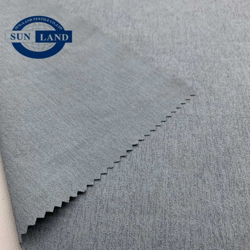 生物基高弹仿棉汗无痕防晒汗布 棉感抗紫外涤纶针织T文化衫面料