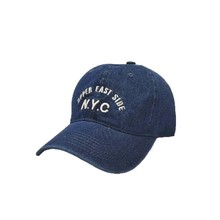 春夏复古做旧刺绣鸭舌帽女 韩版时尚NYC街头个性遮阳显脸小棒球帽