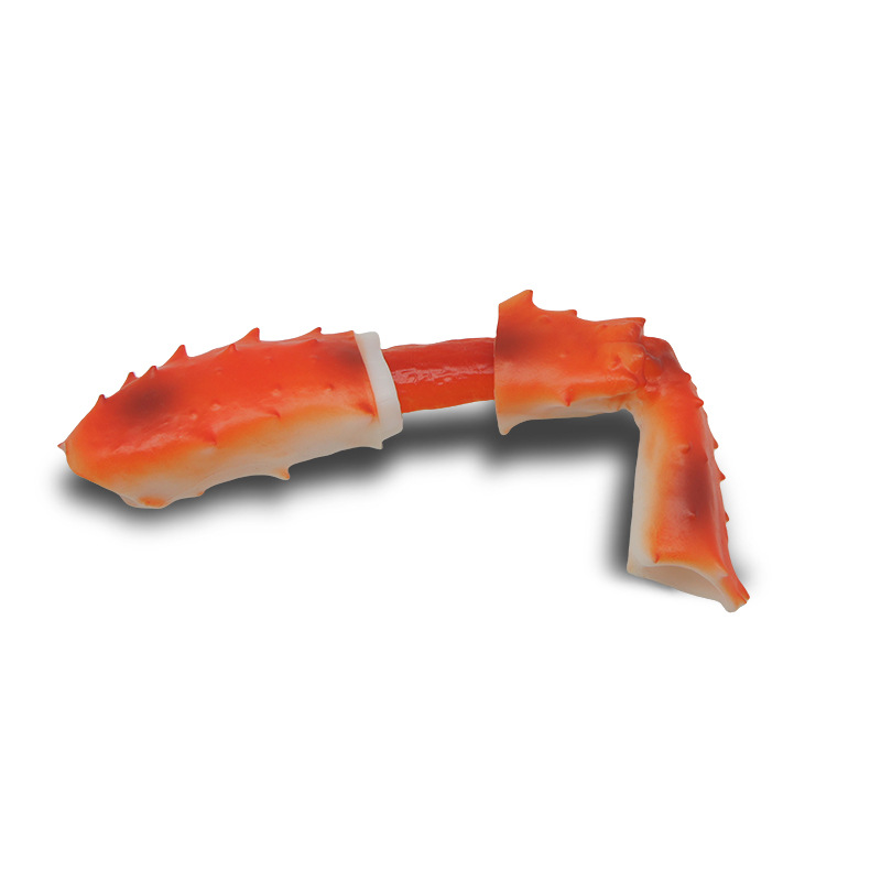 Simulated Crab Legs Stretchable Toy Food Ornament Stress Reliever For Pinching Unisex Action Figure > 6 Years Old_voghion.com