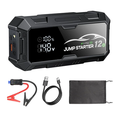 Car Emergency Starting Power Supply: Car on the line of fire