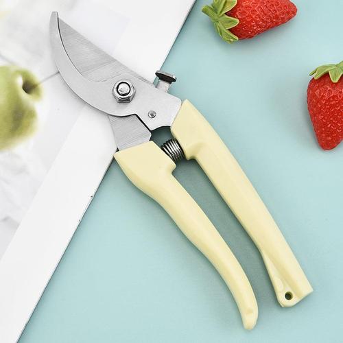 不锈钢修枝剪园林剪花枝盆景剪刀园艺剪刀弯头剪刀厂家批发