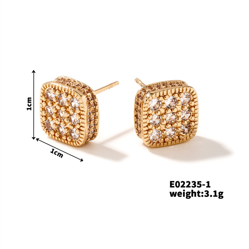 Pendientes de botón de circonita cúbica y perla, delicados y versátiles para el trabajo, los desplazamientos y el uso diario. Hipoalergénicos, resistentes al deslustre y duraderos._voghion.com