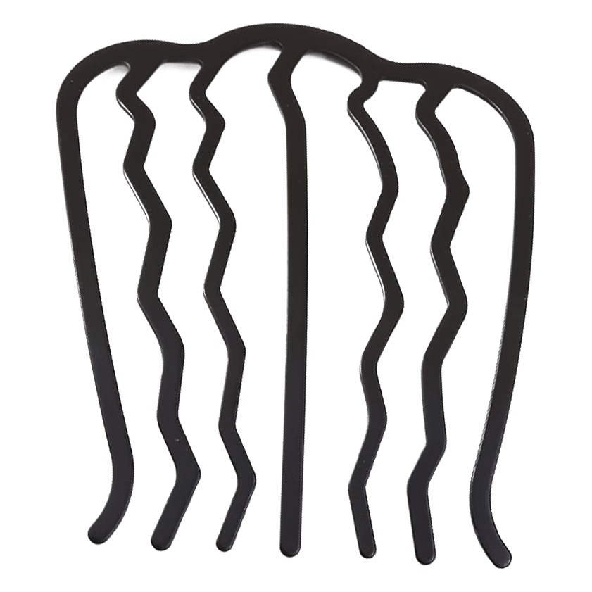 Peine de inserción de artefacto para el cabello con cabeza de bola fija, horquilla para mujer, horquilla al revés, horquilla en forma de U, nuevo peine para el cabello 2025