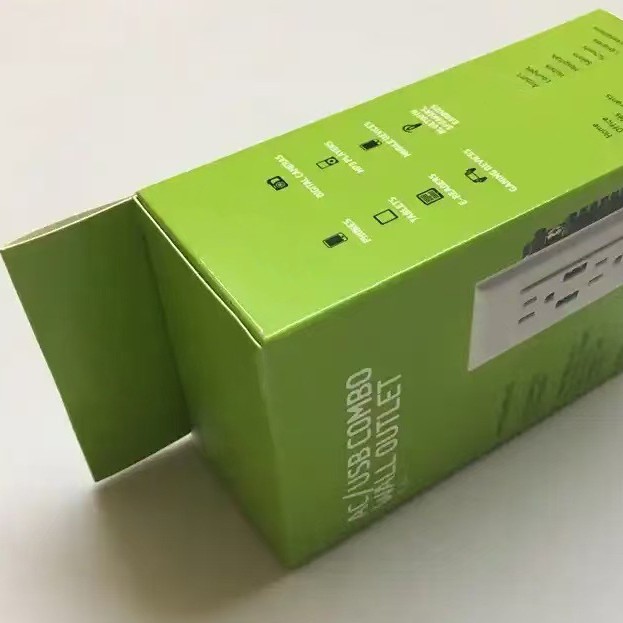 Customized Packaging Boxes for Household Sockets, Smart Switch Paper Boxes, Electric Toothbrush Printed Color Boxes, Electrical Appliances