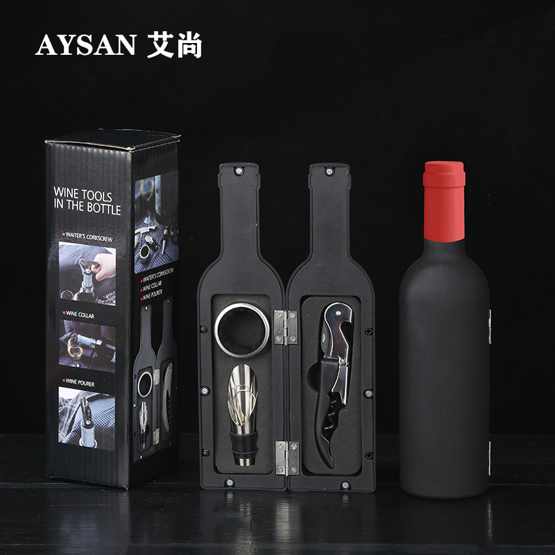 Juego de Sacacorchos para Vino de 5 Piezas de Acero Inoxidable Multifuncional para Hogar image 13