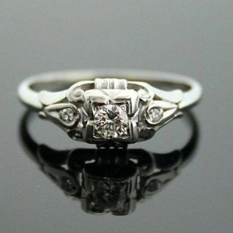 Cross-Border Hot Selling European and American New Products Hot Selling Rings Women's Rings Retro Exaggerated Simple Personalized Women's Rings Wholesale