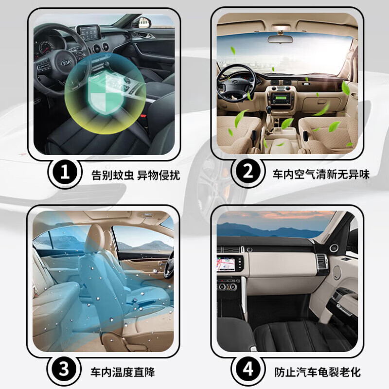 車の防蚊スクリーン、車の窓の防蚊ネット、サンシェード、車の日焼け止め砂スクリーン、車の蚊帳、厚みのある|undefined