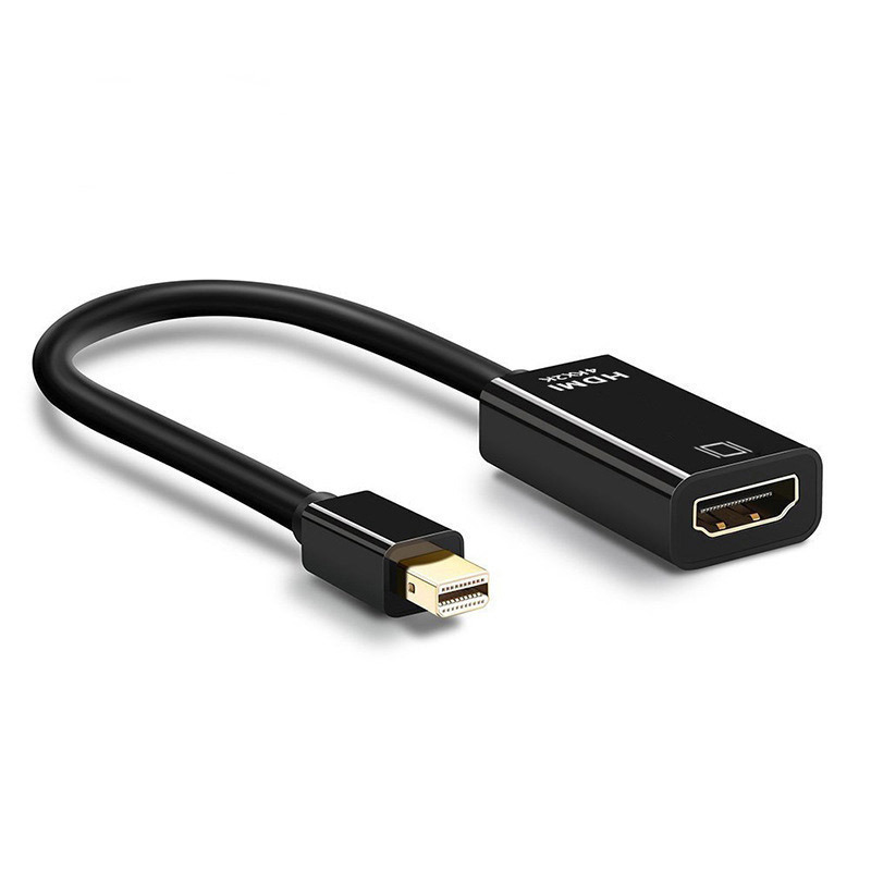 Minidp hdmi変換器vga雷2変換器macインターフェイス4kテレビプロジェクターのビデオカードを適用します。|undefined
