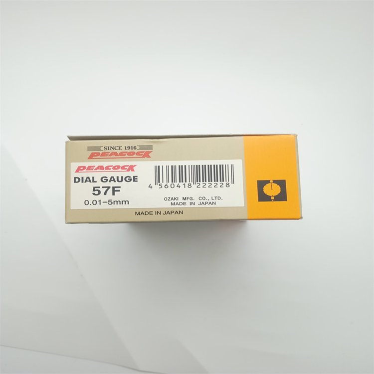日本孔雀PEACOCK 针盘式百分表57F江西有售