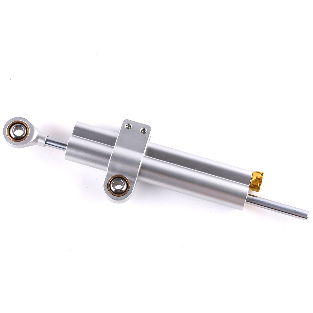 Nueva motocicleta amortiguador buffer manillar dirección doble tubo absorción de choque mango estable amortiguación titanio regla transfronteriza