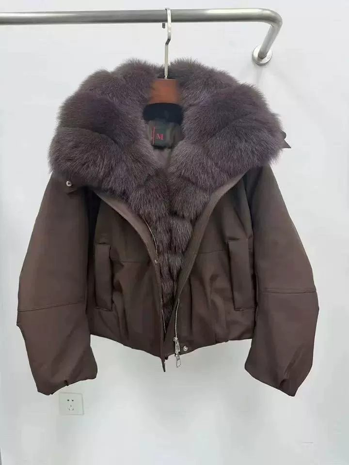 Winter keep warm down jacket, goose down, oversize