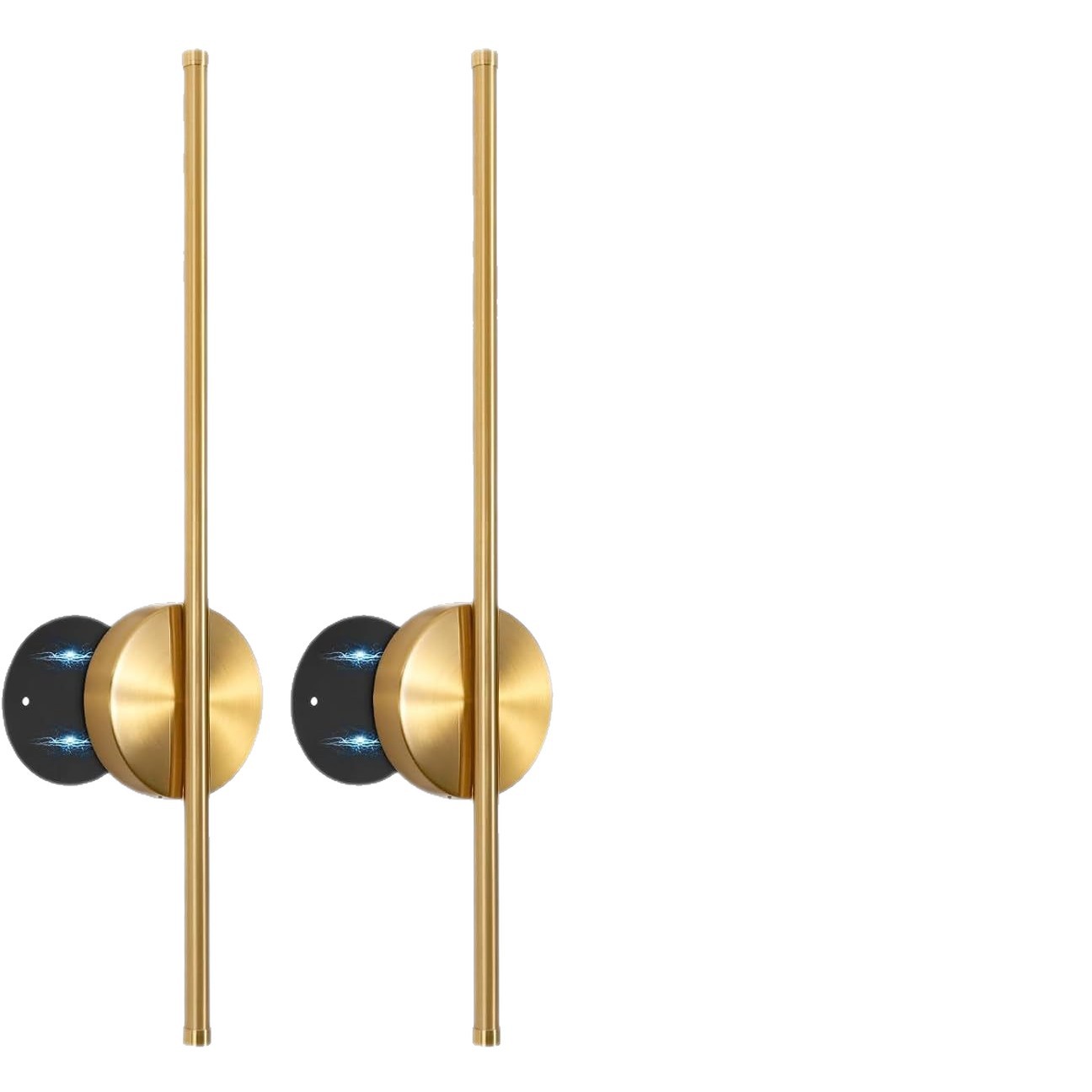 Lámpara de pared LED sin cables, recargable, con batería de ultra larga duración, giratoria, con control remoto, regulable en tres colores, directamente de fábrica.