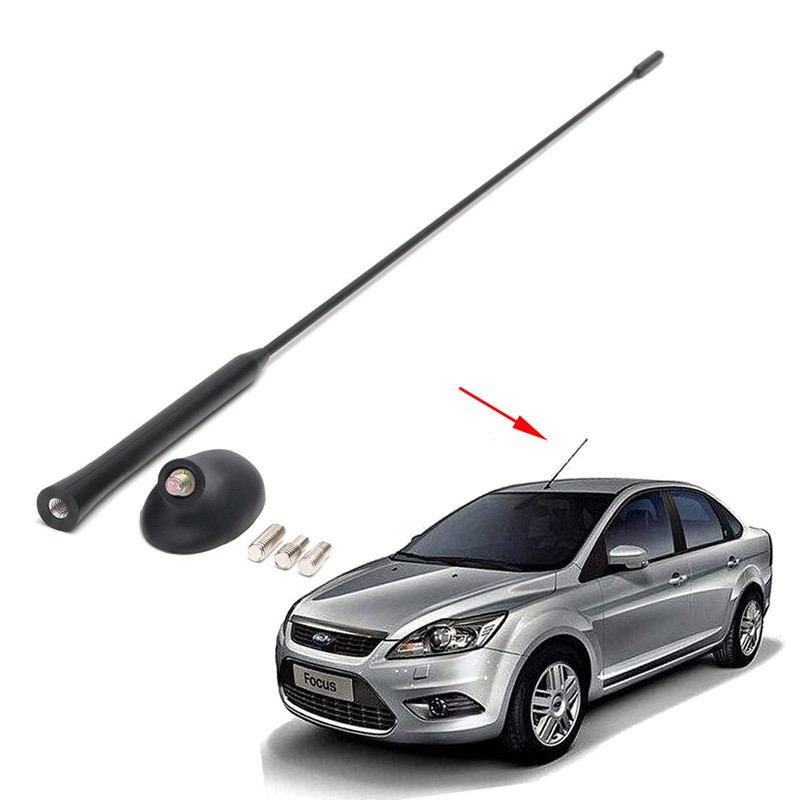 Suitable for Ford Focus 2000-2007 Models, Black Car Roof Am/Fm Antenna Antenna Mast