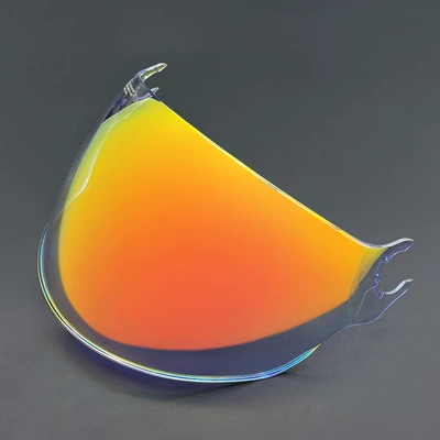 Airflow Electroplated Sunscreen Motorcycle | Dəbilqə (Kaska) aksesuarları - of562-aurora-red