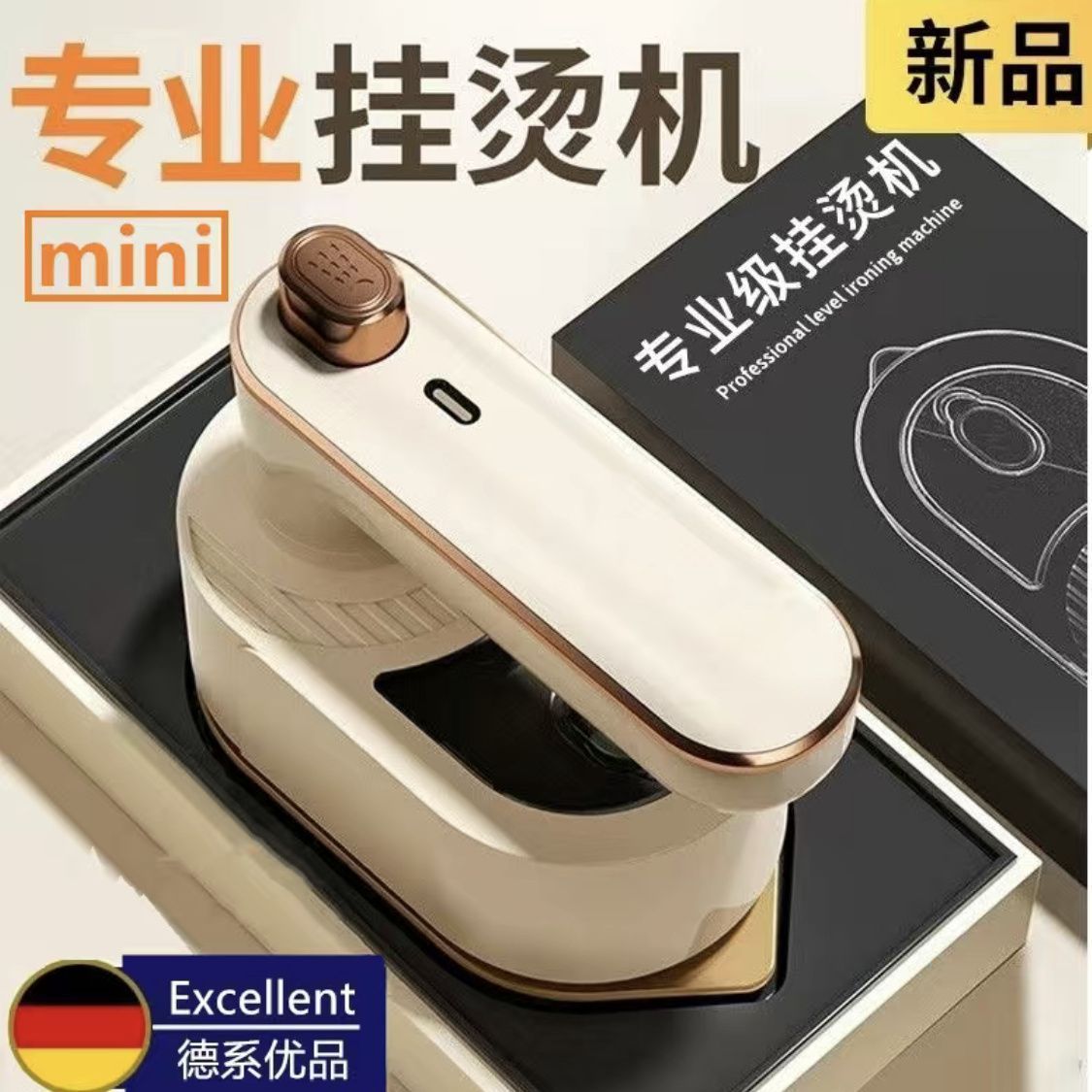 Mini Portable Handheld Garment Ironing Machine Steam Iron for Home Business Trips, Wrinkle Removal, Dormitory Ironing Artifact, Ironing Clothes