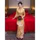 Dragon and Phoenix Jacket 2024 New Xiuhe Dress Bride Wedding Jacket Emperor Chinese Wedding Dress Heavy Industry Slim-fit Toast Dress Jacket Rear