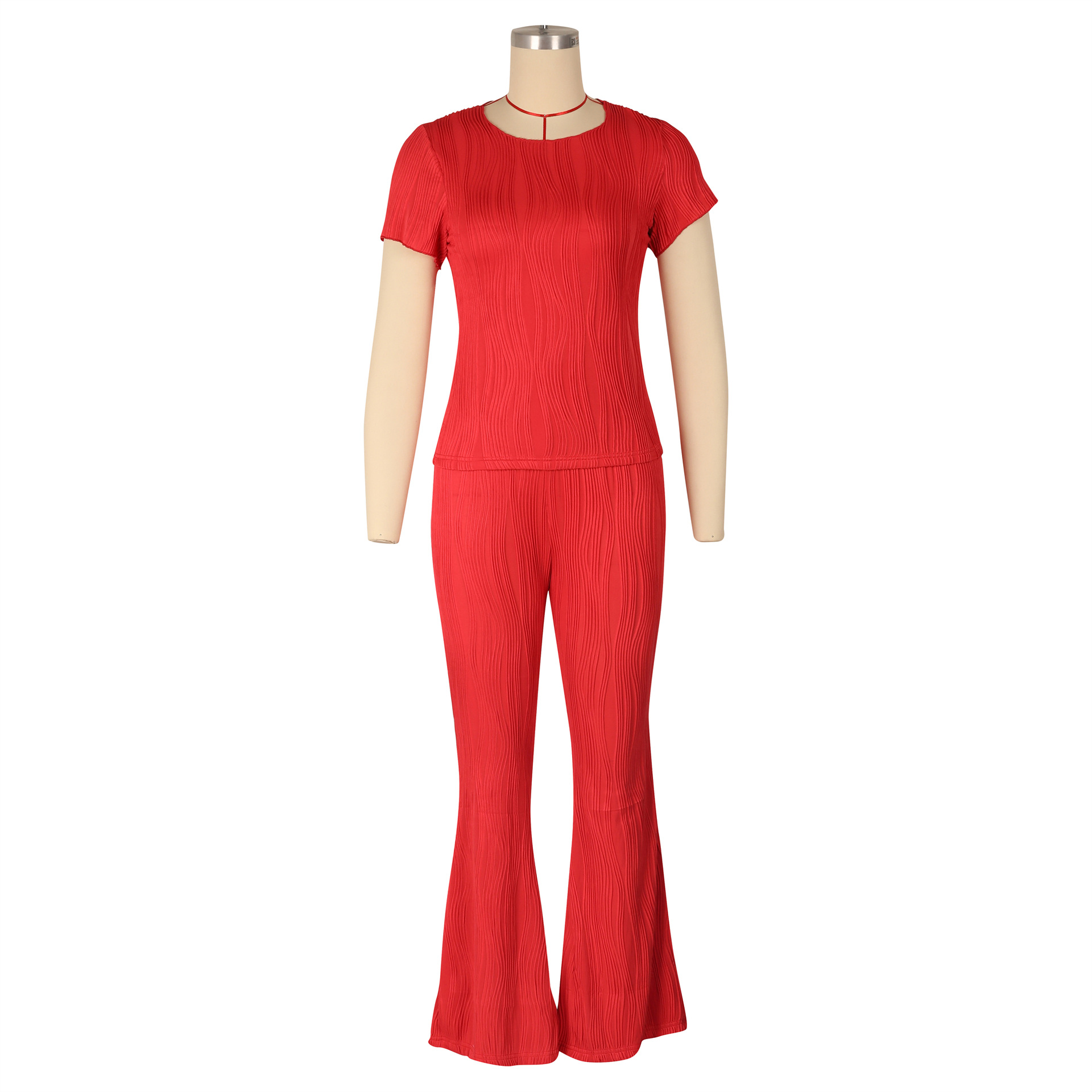 473g Weight Long Sleeve Sleeve Length Spandex, Polyester Fabric Type Pant Co-ord Set Sets Type 2 Pieces Set Quantity Holiday, Daily Occasion Round Neck Neckline Slim Fit Type Solid Color Pattern Summer, Spring Season Women's Gender Elegant, Streetwear Style Holiday Daily Women's Elegant Streetwear Solid Color Spandex Polyester Pant Co-ord Set Pants Sets 45