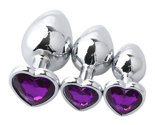 Stainless steel metal backcourt anal plug for men and women, anal expander, anal plug tail, adult erotic sm torture device