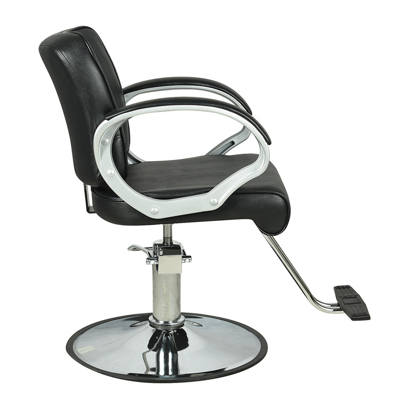 Silla de pelo de estilo europeo retro salón de pelo de comercio exterior transfronterizo se puede poner elevación giratoria cabeza de aceite americana Silla de corte de pelo