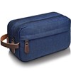 Foldable capacious organizer bag for traveling, waterproof cosmetic bag, oxford cloth