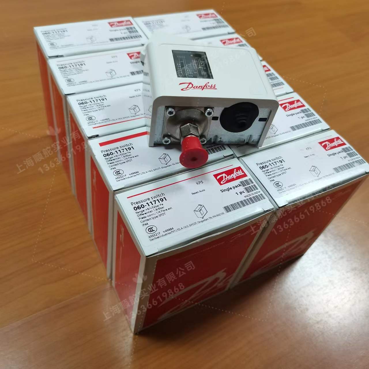 丹佛斯压力控制器Danfoss压力开关KP5 060-117191 KP35 060-1133