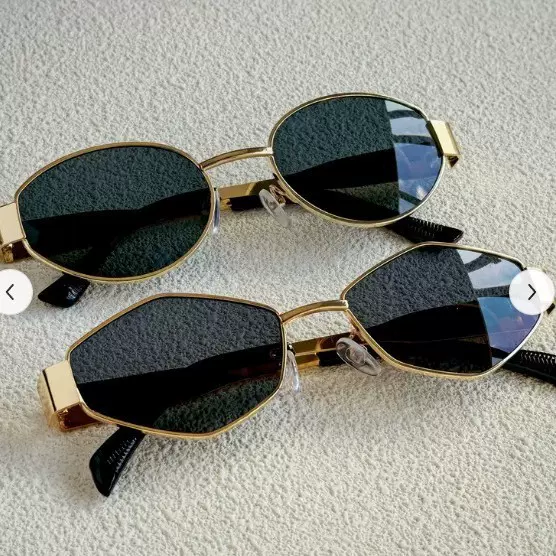 跨境爆款小圆框金属架爆款欧美女士太阳镜网红款墨镜百搭潮流墨镜