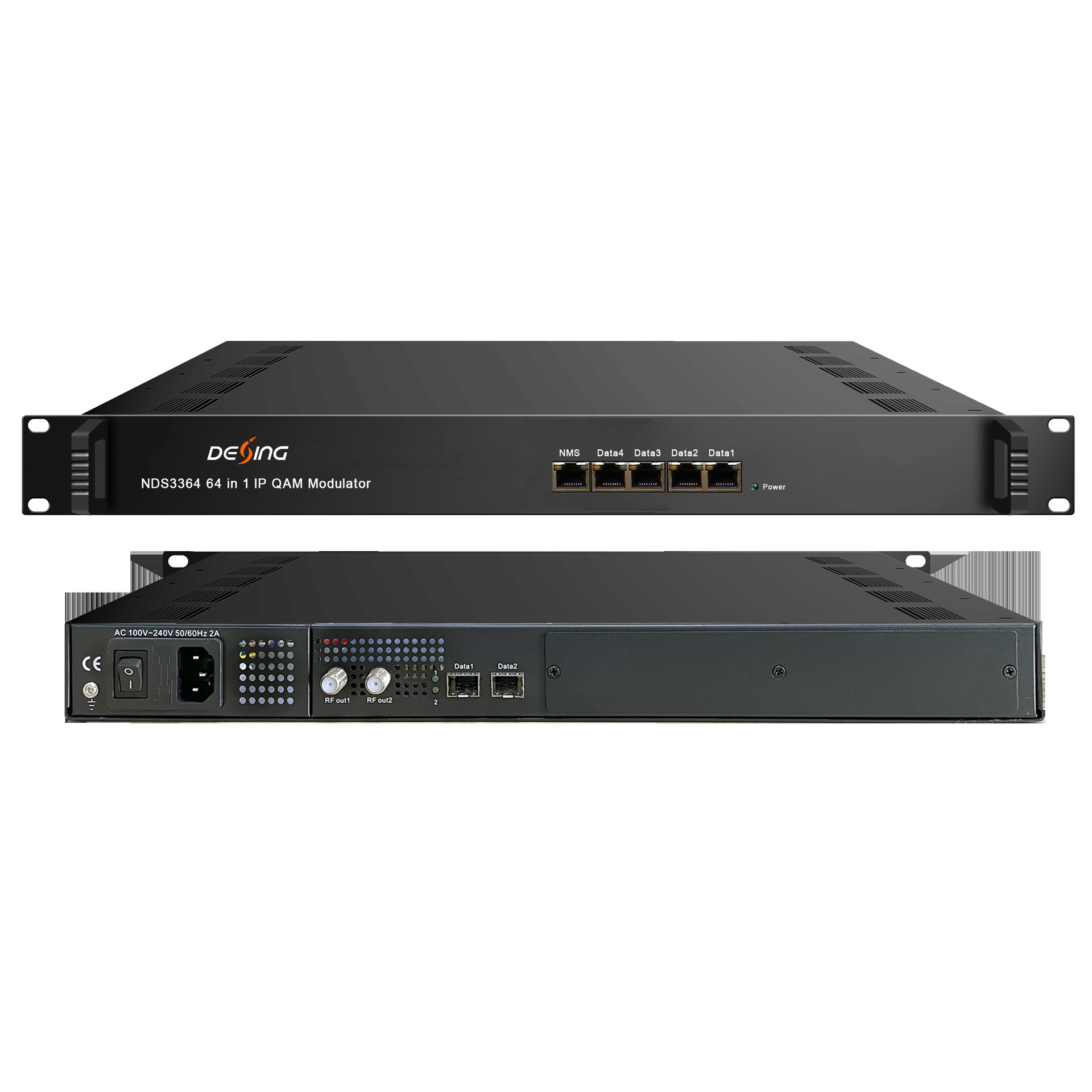 德芯DeXin NDS3364 QAM DVB-C Modulator 64路qam调制器