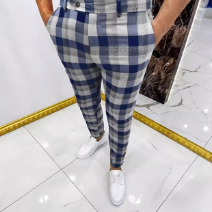 2024 Spring and Autumn Men's Pants Straight Casual Pants Suit Pants Casual All-match Men's Pants MR7