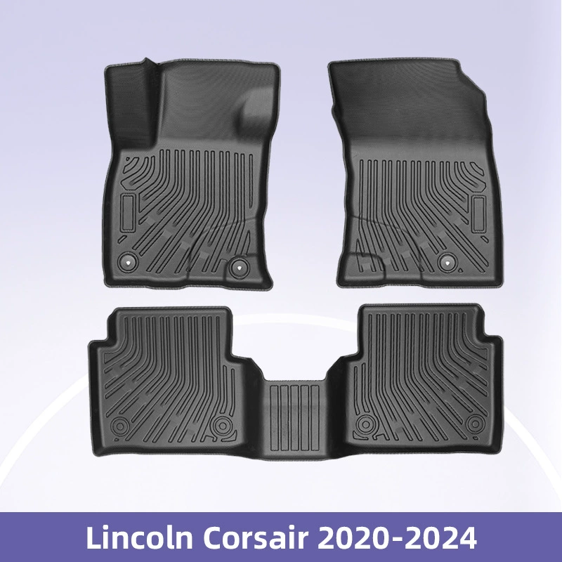 Для Lincoln Corsair 2020-2024 3D 24/7 Материал TPE коврик для ног автомобиля