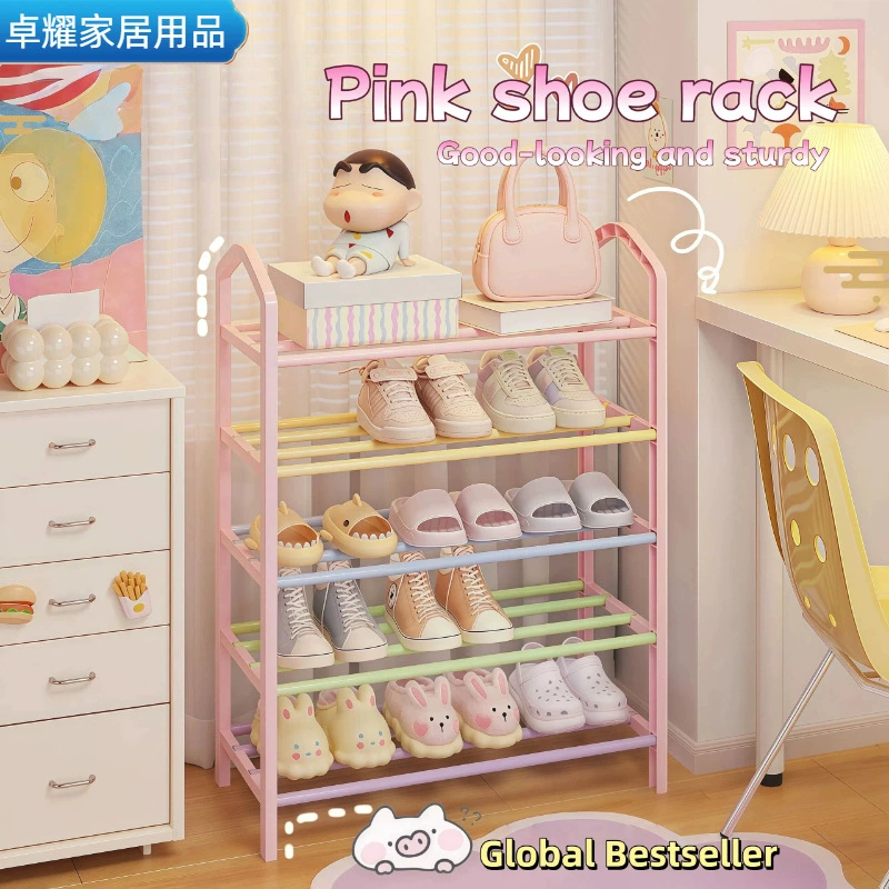 metal free-standing Shoe Rack from Yomiego