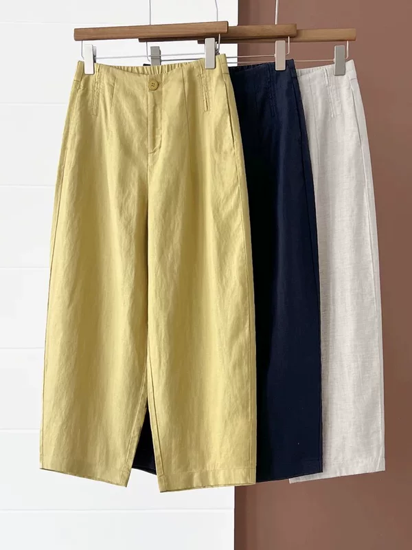 Trousers, balloon, loose straight fit