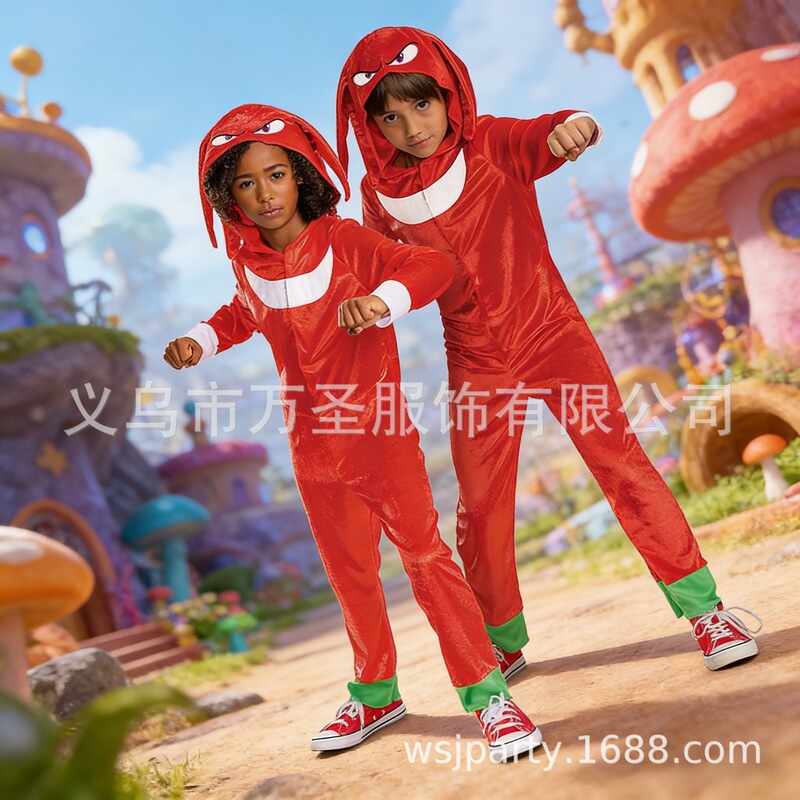 Cross-Border Halloween Sonic 3 ™ Nakluz Children's Clothing Cross-Border Halloween Sonic 3 ™ Nakluz Children's Clothing